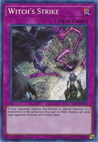 Yu-Gi-Oh! - Witch's Strike - SAST-EN079 - Savage Strike - First Edition - Secret Rare