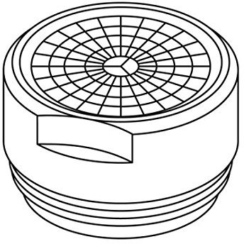Strahlregler für SCHOCK Armatur SC-50 / Luftsprudler/Mischdüse