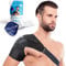 Sports Laboratory Tutore Spalla con Impacco in Gel Caldo/Freddo - Ideale per Capsulite Adesiva, Cuffia dei Rotatori e Distorsioni - Misura Regolabile per Uomo e Donna, Unisex (Medium)