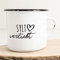 Huuraa Emaille Tasse Sylt Geschenk Kaffeebecher Vintage 300ml Sylt Geschenkidee