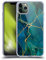 Head Case Designs Officially Licensed LebensArt Blue And Gold Mineral Marble Soft Gel Case Compatible With Apple iPhone 11 Pro Max