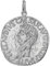 trendor Anhänger Claudius/Spes 925 Silber Replikat Römische Münze eleganter Halsschmuck für Damen und Herren, zauberhafter Silberschmuck, 358843