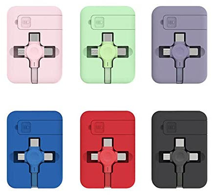 WondFans Ornansite Rouleau de Câble de Charge 3-en-1 (noir)