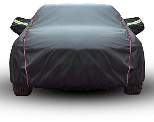 Autoabdeckung Autoplane für VW California,Auto Abdeckplane für Volkswagen, Autoabdeckung Stoff Universell für alle Jahreszeiten(Color:B,Size:T6 Camper Bus)