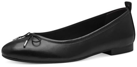 Tamaris Damen 1-22108-42 Ballerina, Black Matt, 42 EU