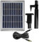INNOVATIVES SOLAR 2,5 Watt-Hybrid-System. Solar-Panel mit Anschluß an 230V-Netzadapter zur Erweiterung des Teichpumpen-Sets Oasis 250-H-Hybrid. Solar-Modul für Bachlauf Quellbach.