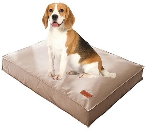 PETCUTE Cuccia Cane Interno Taglia Grande, Cuscino Cane Impermeabile con Sfoderabile e Lavabile, Letto per Cani Ortopedico con Base Antiscivolo,Cuccia Divano per Cani,Lavabile in Lavatrice