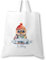 timalo® Große Einkaufstasche Stoffbeutel personalisiert mit Namen Geschenk Weihnachten für Kinder. Männer und Frauen | Eule