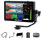 FEELWORLD F6 Plus V2 Monitor de Campo DSLR con Pantalla táctil de 6 Pulgadas, batería F550 de 2200 mAh y Bolsa, Waveform HDR LUT 1920 x 1080 IPS Video Peak Focus Assist 4K Entradas HDMI/Tipo-C