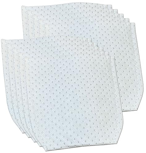 MohMus 10 Premium Filter Feinfilter Stofffilter geeignet für Makita CL070, CL070DS, CL100, CL100D, CL100DZX, CL106, CL106D, CL183, CL183D, DCL180 Akku-Staubsauger | kompatibel mit Makita 443060-3
