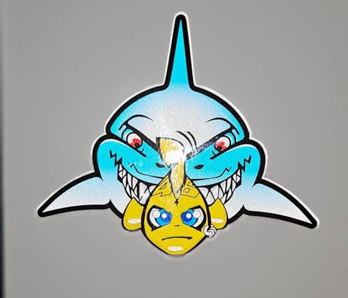 Rossi 46 the doctor Aufkleber Sticker Motogp Motorrad Hai - REFLEKTIEREND