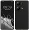 kwmobile Handyhülle kompatibel mit Xiaomi Redmi Note 13 Pro 4G Hülle - Handy Case aus weichem Silikon in Schwarz matt