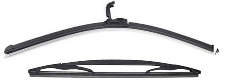 Für Citroen C1 MK1 2005-2014, Scheibenwischer vorne & Heck Wischerblätter Satz Windschutzscheibe Windschutzscheibe Autobürsten 26+12