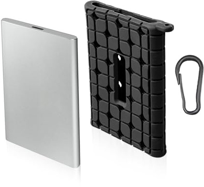 Silicone Protective Cover for Samsung T7 Solid State Drive SSD Hard Disk Silicone Protective Cover Travel (T7)