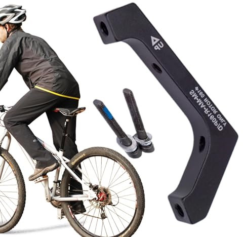 Generisch Fahrrad-Scheibenbremsen-Adapter, Flache Montage auf Post-Mount-Adapter | Adapter für Flachmontage auf Pfostenmontage aus Aluminiumlegierung,Leichtes Fahrradzubehör für den Umbau von Flat