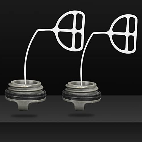 JINFOLI Plastic Fuel Cap Chainsaw, for, for Husqvarna, 345 Fuel Oil Filler Cap Fuel Oil Cap Kit Chainsaw Accessories Chainsaw Oil Cap(2 pcs Fuel Cap)