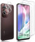 Xunzii Protector de Pantalla para Vivo Y28s/Vivo Y03 y Protector Lente Cámara [2+2 Piezas], 9H HD Alta Sensibilidad Resistente a Arañazos Cristal Templado Vidrio Templado [Transparente]