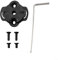 Adaptador de soporte para computadora de bicicleta para Garmin GOPR0, solución para compatibilidad con luz de flash