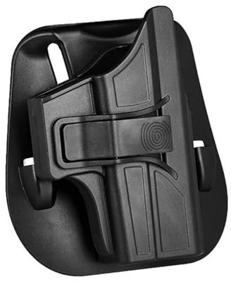 G43 G43X Taktisches Holster, Glock 43 43X Taktisches Schnellverschluss-Paddelgürtel-Pistolenholster, Taktische Halterung(Round Plate)