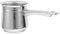 Alipis Cafetera De Acero Inoxidable Tetera De Té Para Acampar Cafetera Turca Tetera De Campamento Olla De Acero Inoxidable De Oriente Medio Tetera De Cocina Hervidor De Café Turco Plata