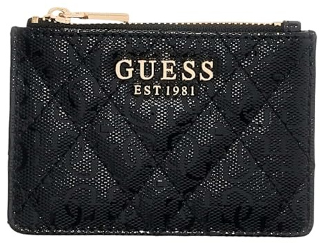 GUESS Porte-Cartes Isemay SLG Credit Card Case Black Noir