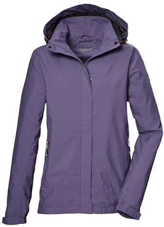 Killtec Damen Kos 51 Wmn Jckt Funktionsjacke/Outdoorjacke wasserdicht mit abnehmbare Kapuze