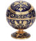 K COOL Aschenbecher mit Deckel aus Metall, windgeschützt, tragbar, für den Innen- und Außenbereich, handgeprägtes Muster, Marineblau