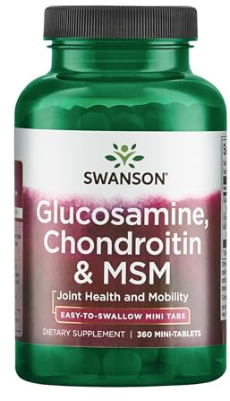Glucosamine, Chondroitin & MSM - 360 mini-tabs