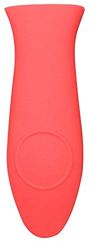 naisicatar Manguito de Silicona antiquemaduras Hot Mango Soporte - Carcasa de Silicona protégeant de la Calor Hierro Fundido y asa de Silicona Antideslizante