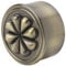 Richard Burbidge Antique Brass Petal Handrail End Cap (Pair)