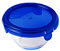 Pyrex - Cook & go - Boite Ronde en Verre Couvercle 0.2 L/Ø 11 cm - Cuisinez au Four, Conservez et Emportez