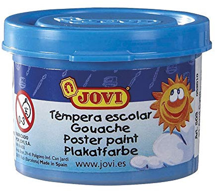 Jovi 503/21 - Tempera, 35 ml, color azul cian