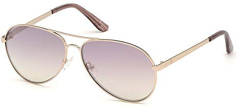 GUESS Damen 0 Sonnenbrille, Gold, 58