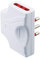 Tripla extrapiatta 10/16A bianco