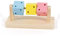 SOFIALXC Hamster House Kleintier Spielzeug Spielplatz Dekor für Wippe,Square