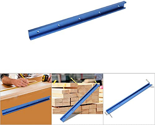 800mm Aluminium T-Gleis SchieneT-Schlitz Gehrungsschiene Jig, Aluminiumlegierung T Track Gehrungsschiene Jig Fixture Slot für Tischsäge Router Tabelle Holzbearbeitung Werkzeug