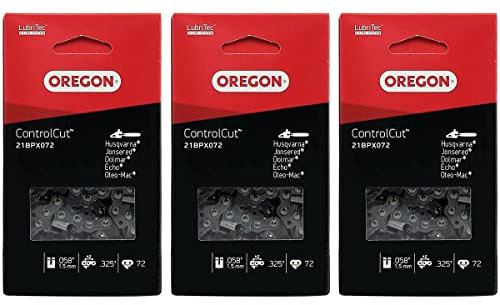3er Set OREGON Ketten 72 Glieder - Referenz: 21BPX072