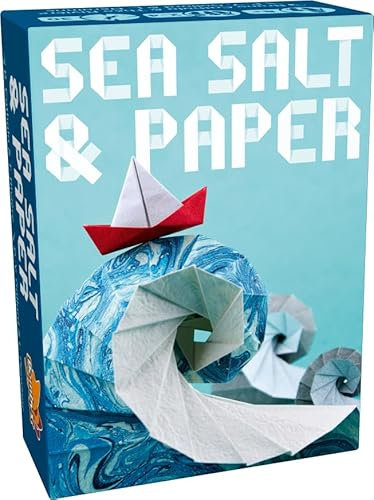 Asmodee | Sea Salt & Paper | FR/EN | Bombyx | Gesellschaftsspiel | 2 bis 4 Spieler | Alter 8+ | 15-30 Minuten
