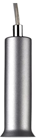 Famlights Schienensystem 1 Phasen LED Pendelleuchte in Silber ohne Leuchtmittel zeitlose Modern VICTOR GU10 Metall Wohnzimmer Esszimmer | 1-flammig