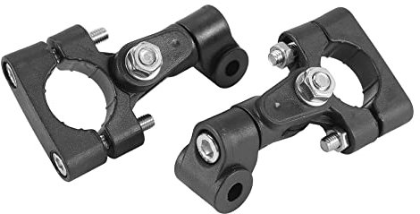 Glakyur Motorrad Scheinwerfer Befestigung Halterung Nebelscheinwerfer Montagewinkel LED Zusatzlampe Halterung für - R1200GS F800GS/F650FS