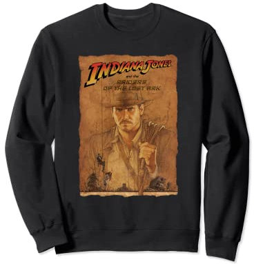 Lucasfilm Indiana Jones Raiders of the Lost Ark Poster Art Sweatshirt