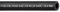 BK-PowerTCS Tubo Benzina, Tubo dell'Olio, Tubo del Carburante, Certificato dell'Olio SAE J30 R6, Nero, Cotone, Gomma, 20.0 mm x 29.0 mm, 1 Metro, 50 Metri al Pezzo