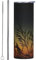 DEHIWI Night Brown Wheat Tumbler 20oz Travel Coffee Mug with Lid and Straws Stainless Steel Insulated Coffee Cups for Women Girls