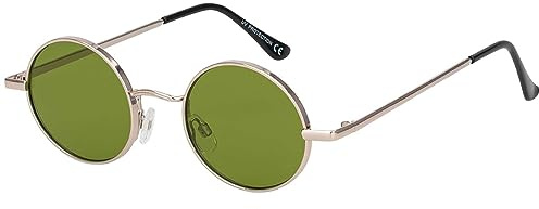 BEZLIT Runde Damen Sonnenbrille mit Metallgestell – UV400 Schutz, getönte Gläser, Retro Sommerbrille in Trendfarben