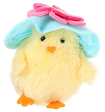 FELTECHELECTR 1Stk Mikrolandschaft kleine gartentiere Sully Plüsch de porristas Ostern Küken Hühnerstatuen Spielzeug Lovely Toys Ornament Hühnermodell Hühnerverzierung Dekorationen Kunsthandwerk
