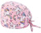 Visxcnu Cuffie da Infermiera monouso,Calotta chirurgica in Tessuto per Infermieri, Medici, Dentisti, farmacisti, veterinari, Personale Medico, Taglia Riutilizzabile (Rosa)