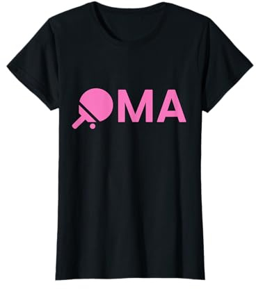 Oma Tischtennis Outfit - Zum Tischtennis Spielen Großmutter T-Shirt
