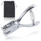 LEONTOOL Locher, Schlitzstanzer, Ausweislocher für Ausweise, 15 mm x 3 mm, Ein-Loch-Stanzer, Ausweisstanzer, robuste Hand-Lochzange, Werkzeug für PVC-Ausweis, Fotoanhänger und Ausweise