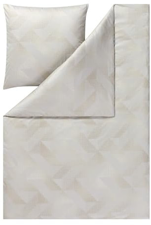 ESTELLA Mako Jersey Bettwäsche 135x200 Moritz Natur 6317-230