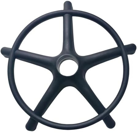 Oshhni Base para Silla de Escritorio Base para Silla de Juegos Pieza Universal 33 cm Base para Silla de Oficina de Repuesto, Negro